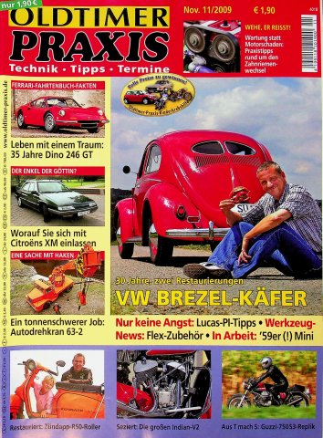 Deckblatt Oldtimer Praxis (11/2009)